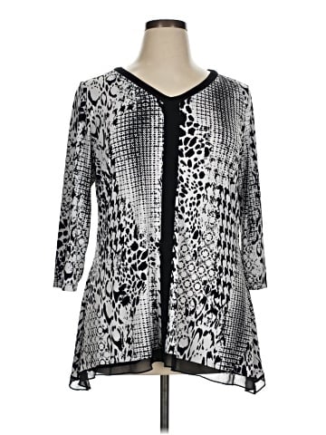 Peter Nygard 3/4 Sleeve Blouse (view 1)