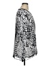 Peter Nygard Silver 3/4 Sleeve Blouse Size 1X - photo 4