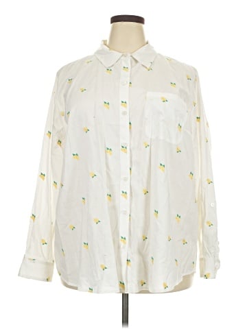 Kim Rogers Long Sleeve Button-Down Shirt (view 1)