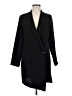 Topshop 100% Polyester Black Coat Size 6 - photo 1