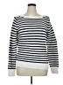 Talbots 100% Cotton Stripes White Pullover Sweater Size XL - photo 1