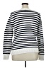 Talbots 100% Cotton Stripes White Pullover Sweater Size XL - photo 2