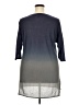 Lane Bryant Blue 3/4 Sleeve Top Size 18 - 20 Plus - photo 2