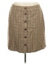Talbots Houndstooth Brown Casual Skirt Size 18 - photo 1