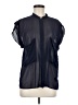 Piko 100% Polyester Black Short Sleeve Blouse Size M - photo 1