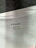 FRAME 100% Cotton White Short Sleeve Top Size S - photo 7