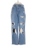 PacSun Hearts Blue Jeans Size 27 waist - photo 1