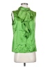 Magaschoni 100% Silk Green Blouse Size XS (estimated) - photo 1