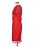 Unbranded 100% Polyester Red Cocktail Dress Size M - photo 5