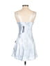 Lulus 100% Polyester Metallic Silver Cocktail Dress Size S - photo 2