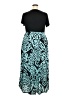 Nemidor 100% Polyester Paisley Teal Casual Dress Size 2X - photo 2