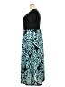 Nemidor 100% Polyester Paisley Teal Casual Dress Size 2X - photo 5