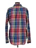 Chaps Plaid Blue Long Sleeve Button-Down Shirt Size L - photo 2
