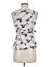 Ann Taylor LOFT 100% Polyester White Sleeveless Blouse Size 6 - photo 2