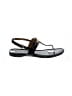 Coach 100% Leather Black Sandals Size 8 - photo 1