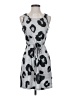 Unbranded 100% Polyester Animal Print Gray Casual Dress Size S - photo 1