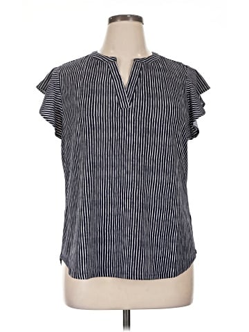 Adrianna Papell Short Sleeve Blouse (view 1)