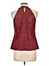 Shein Burgundy Sleeveless Blouse Size L - photo 2