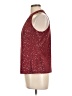 Shein Burgundy Sleeveless Blouse Size L - photo 5