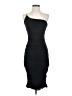 Hello Molly 100% Polyester Solid Black Cocktail Dress Size 4 - photo 1