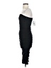 Hello Molly 100% Polyester Solid Black Cocktail Dress Size 4 - photo 5