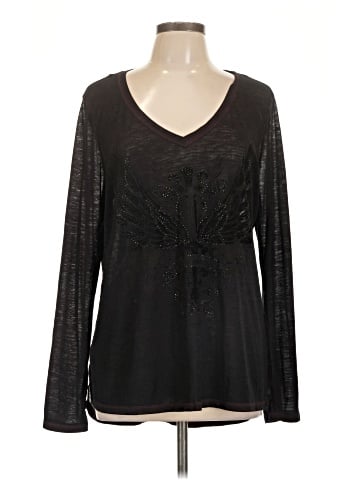 Rock & Republic Long Sleeve Blouse (view 1)