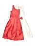 Periwinkle Color Block Orange Dress Size 6 - photo 1
