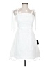Lulus 100% Polyester White Cocktail Dress Size S - photo 1