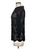 Zara Black 3/4 Sleeve Blouse Size M - photo 5