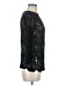 Zara Black 3/4 Sleeve Blouse Size M - photo 4