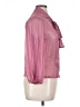 Karina 100% Polyester Pink Long Sleeve Polo Size 14 - photo 4