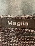 Maglia Metallic Gray Pullover Sweater Size M - photo 7