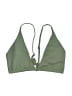 Unbranded Solid Green Swimsuit Top Size L - photo 1