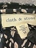 Cloth & Stone Animal Print Black Long Sleeve Blouse Size M - photo 7