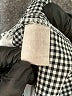 Unbranded Houndstooth Gray Shorts Size L - photo 4