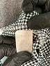 Unbranded Houndstooth Gray Shorts Size L - photo 5