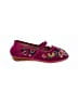 Assorted Brands Floral Burgundy Flats Size EU 31 / US 13-13 1/2 (kids) - photo 1