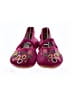 Assorted Brands Floral Burgundy Flats Size EU 31 / US 13-13 1/2 (kids) - photo 2