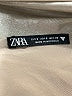 Zara Metallic Silver Cocktail Dress Size S - photo 7