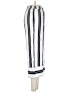 Express Stripes White Casual Pants Size XS - photo 4