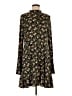 Express Floral Black Casual Dress Size L - photo 1