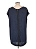 Matty M Blue Short Sleeve Top Size L - photo 2
