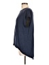 Matty M Blue Short Sleeve Top Size L - photo 5