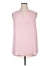 Harve Benard 100% Polyester Pink Sleeveless Blouse Size XL - photo 1