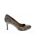 Vince Camuto Animal Print Gray Heels Size 7 1/2 - photo 1