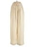 DKNY 100% Silk Ivory Silk Pants Size P (petite) - photo 1