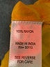 Feathers 100% Rayon Yellow Casual Dress Size L - photo 9