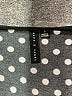 Assorted Brands Polka Dots Black Short Sleeve Top Size S - photo 7