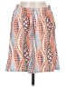 Unbranded 100% Polyester Print Orange Casual Skirt Size M - photo 1