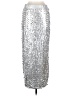 Shein Metallic Silver Formal Skirt Size 8 - 10 - photo 1